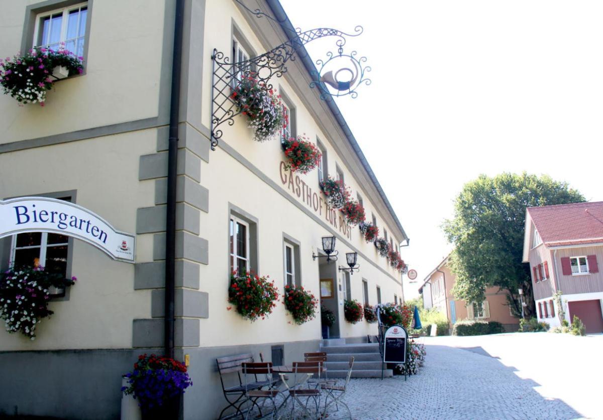 Hotel Gasthof Zur Post Wolfegg Bagian luar foto