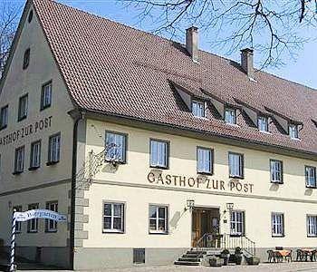 Hotel Gasthof Zur Post Wolfegg Bagian luar foto